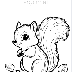 Fall Coloring Book for Kids | November-Themed Printable Coloring Pages | Autumn Leaves, Harvest, Pumpkins & Thanksgiving Fun | Digital Download